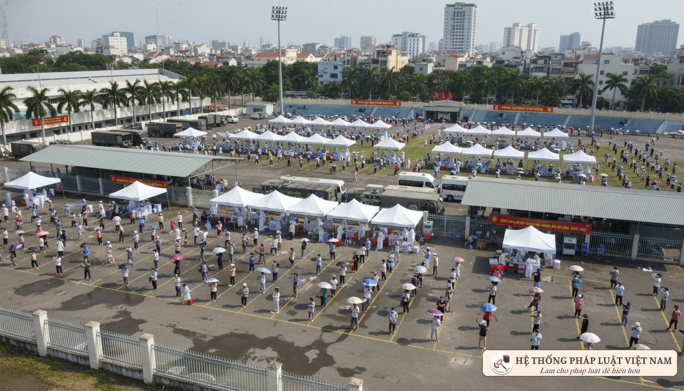 Điểm lấy mẫu xét nghiệm COVID-19 tại Việt Nam năm 2021