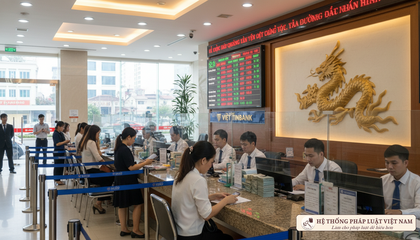 Hoạt động giao dịch tại ngân hàng