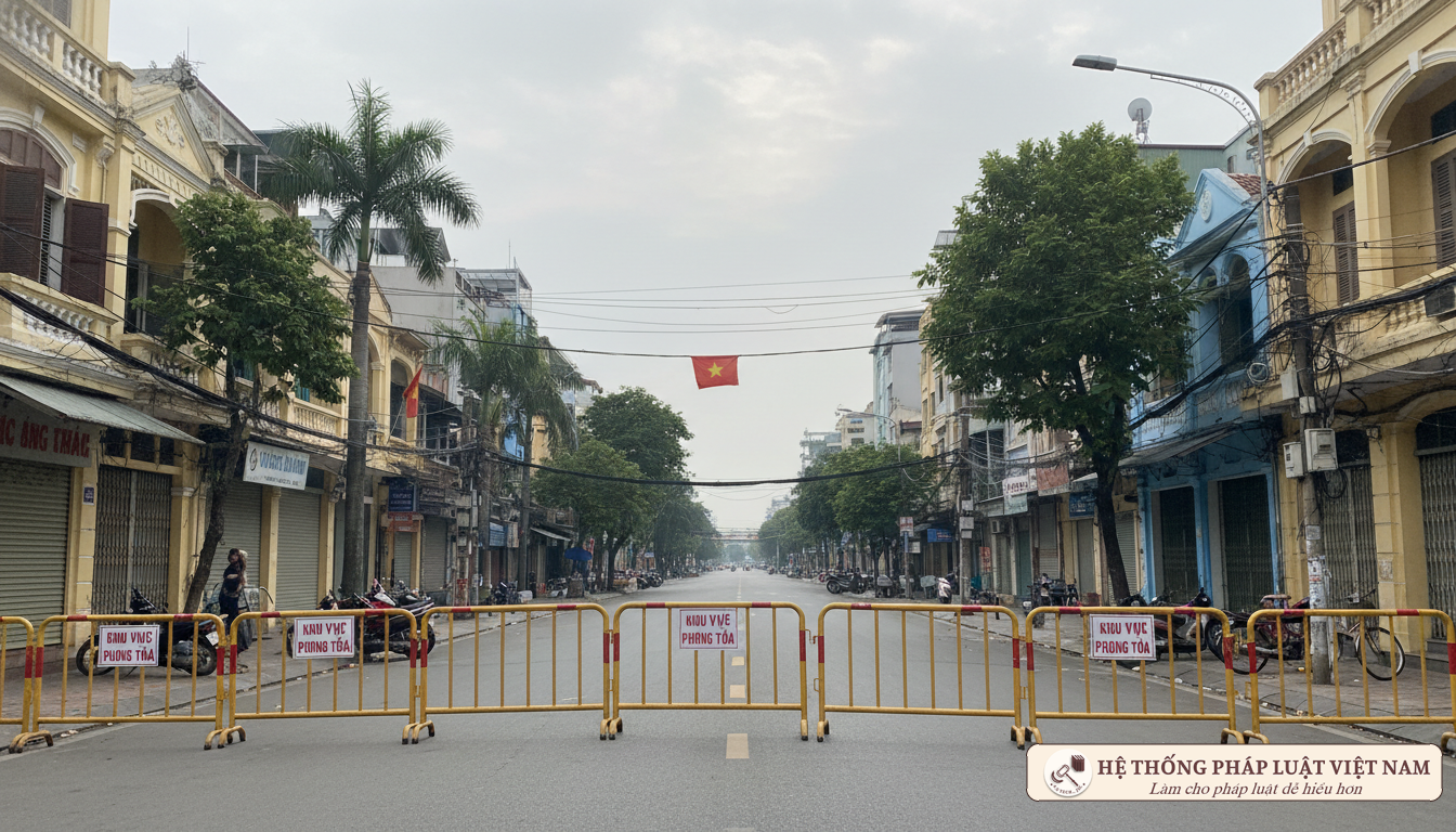 Khu vực phong tỏa tại TP.HCM tháng 7 năm 2021