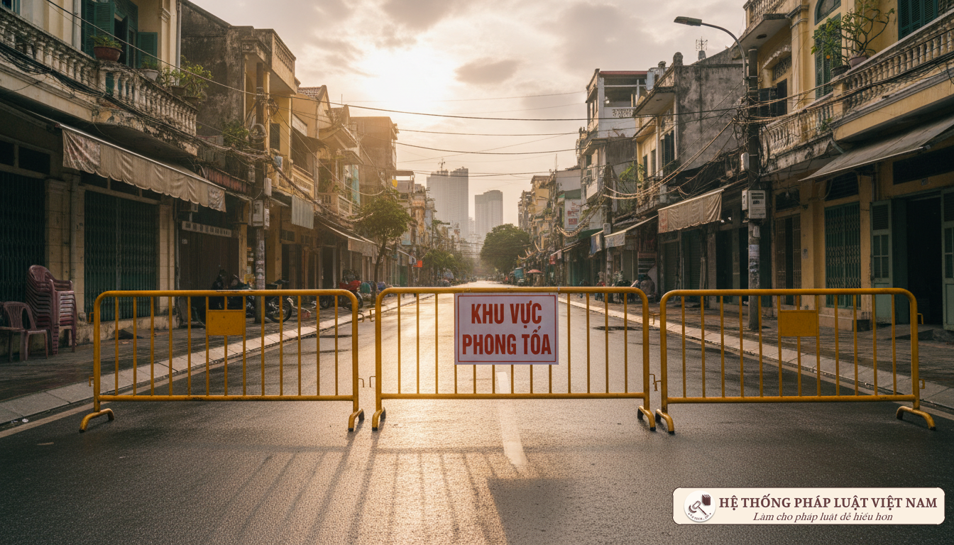 Khu vực phong tỏa y tế tại TP.HCM năm 2021