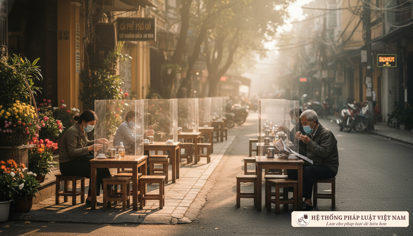 Hà Nội Siết Chặt Phòng Dịch: Quán Bia, Cà Phê Phải Giãn Cách 1m Từ 19/8

