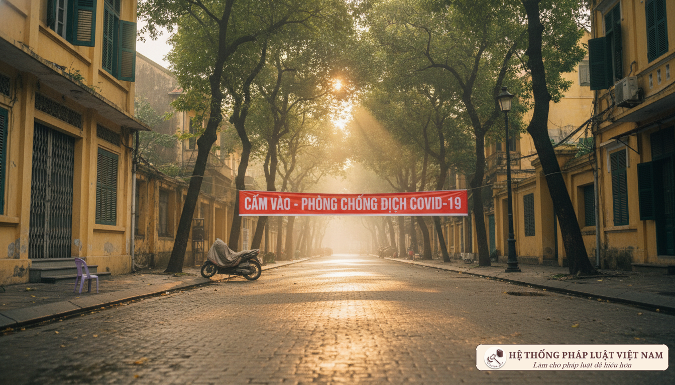 Giãn cách xã hội tại Việt Nam năm 2020