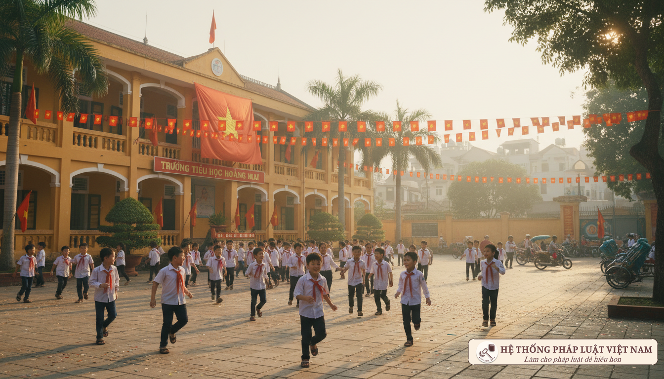 Học sinh Hà Nội nghỉ lễ Quốc khánh 2/9: Ai được nghỉ 4 ngày, ai chỉ được 3 ngày?
