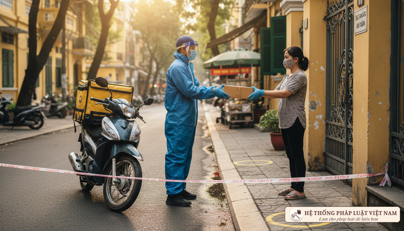 Giao nhận hàng hóa an toàn trong mùa dịch