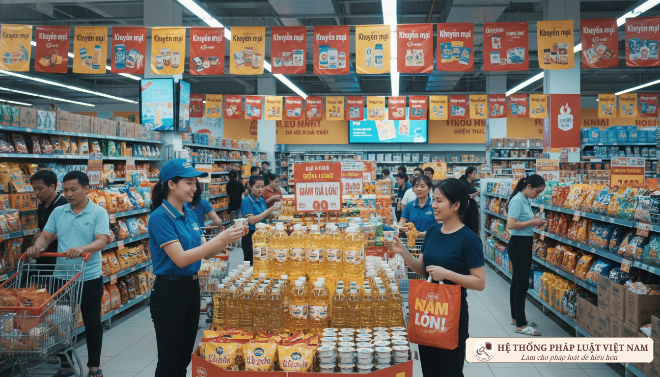 Sự kiện khuyến mại tại siêu thị Việt Nam