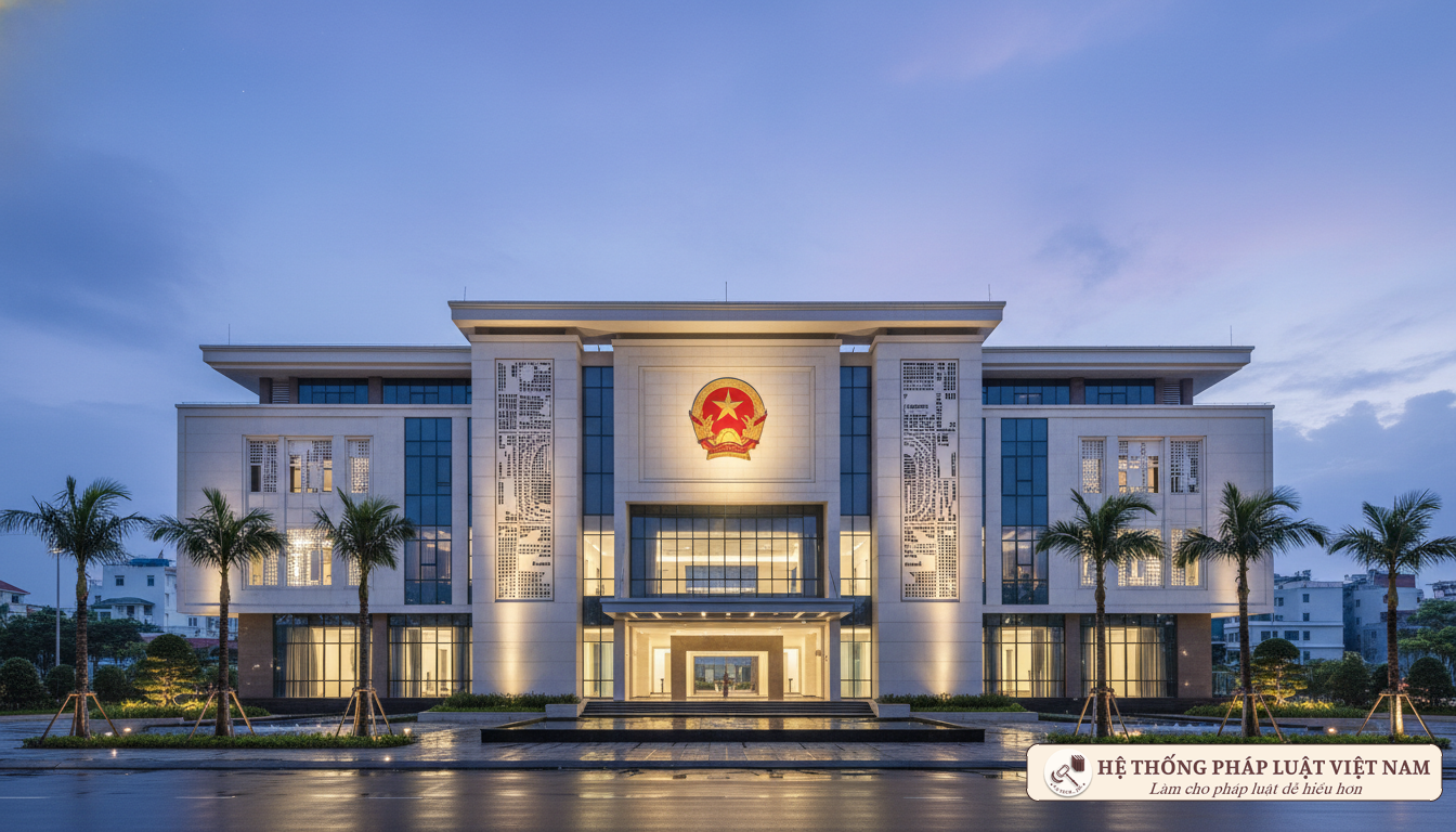 Trụ sở Tòa án nhân dân hiện đại