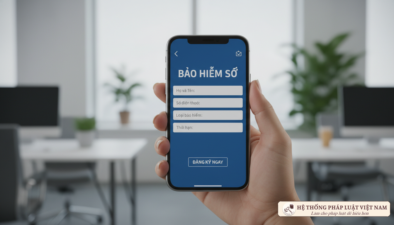 Mua bảo hiểm online qua ứng dụng điện thoại