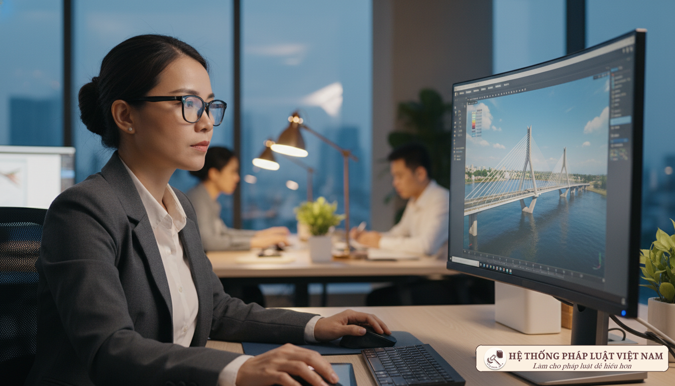 Kỹ sư xây dựng ứng dụng công nghệ BIM