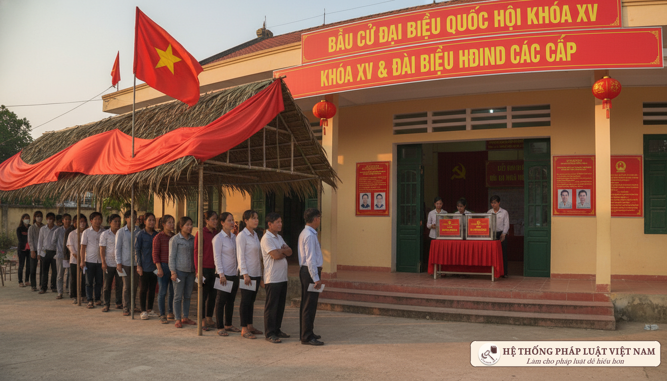 Điểm bỏ phiếu bầu cử Quốc hội