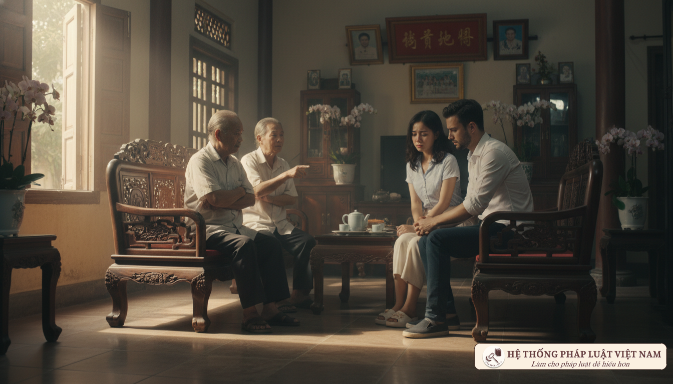 Xung đột gia đình về việc kết hôn