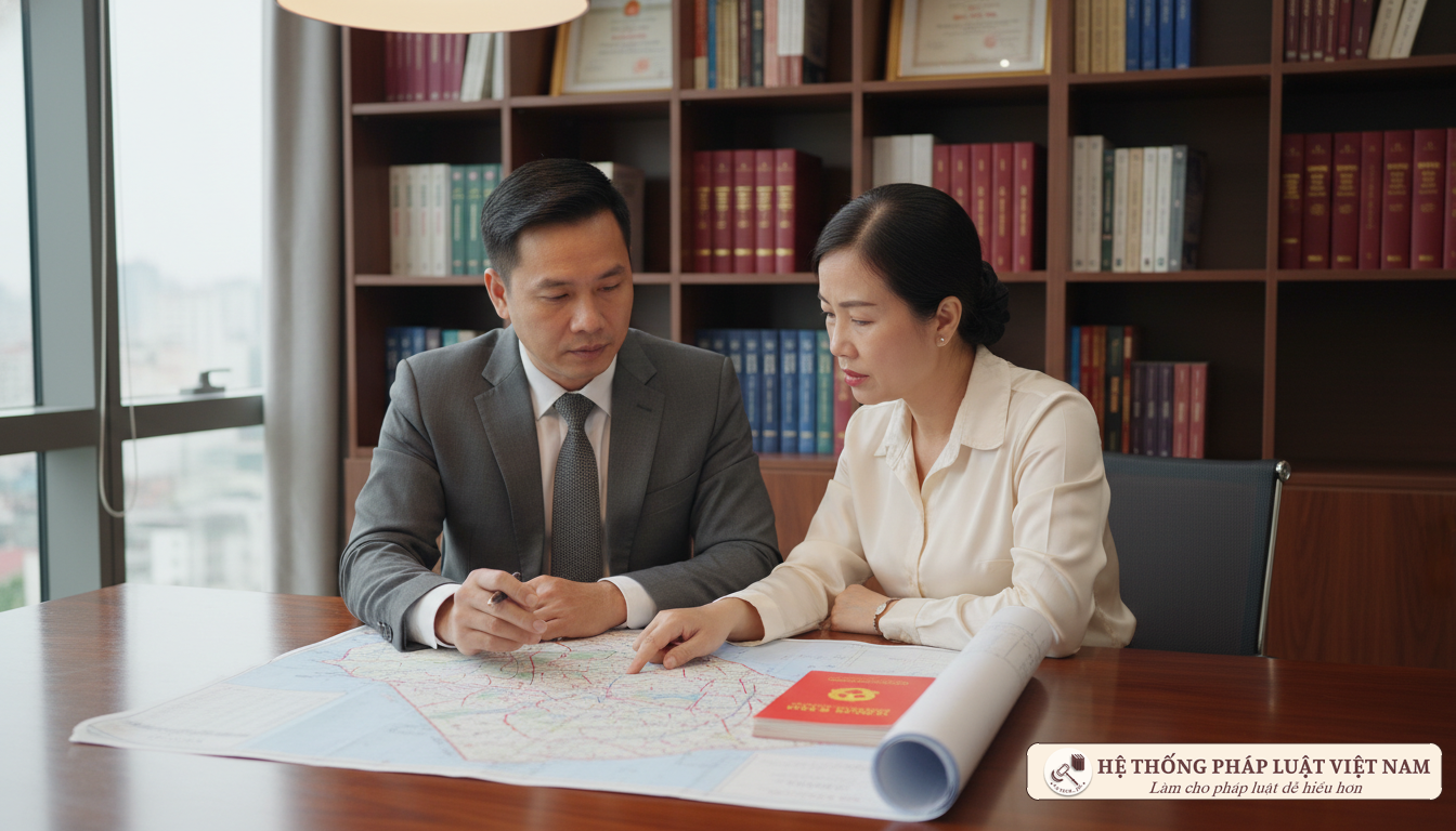 Bị hàng xóm lấn chiếm đất: Làm sao để được cấp Sổ đỏ theo đúng quy định pháp luật?
