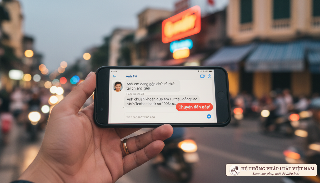 Tin nhắn lừa đảo trên Facebook Messenger