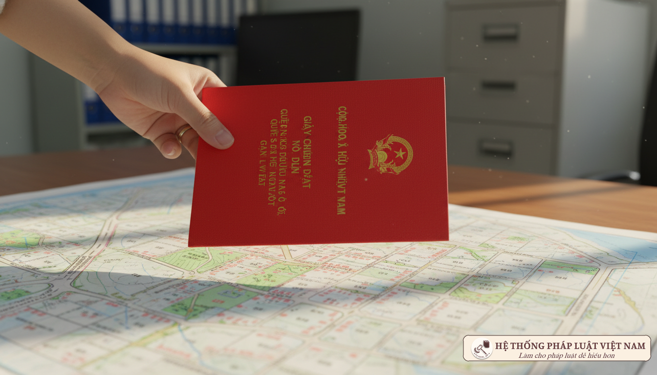 Giấy chứng nhận quyền sử dụng đất và bản đồ quy hoạch