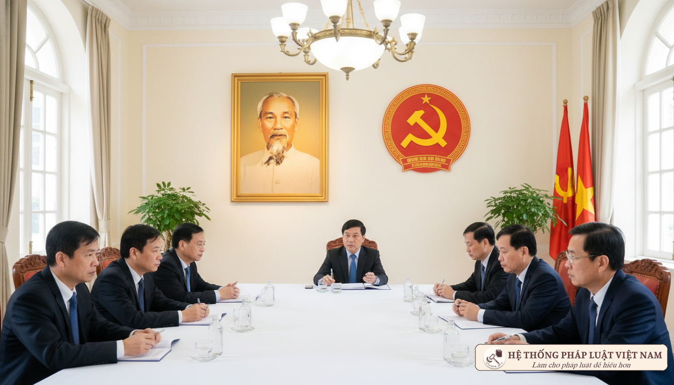 Hội nghị chi bộ thảo luận kiểm điểm Đảng viên