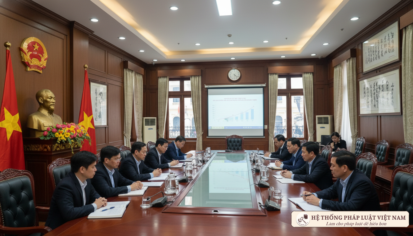 Họp triển khai quy định biên chế mới