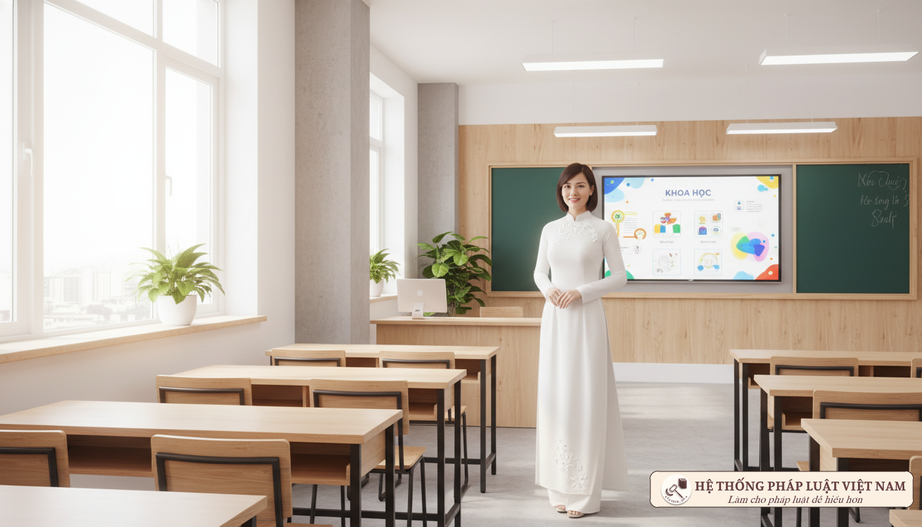 Biên chế giáo viên và những quy định mới nhất