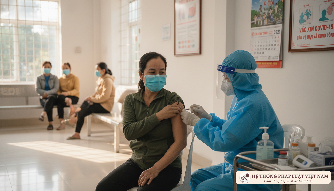 Chiến dịch tiêm chủng vắc xin Covid-19 năm 2021 Tiêm vắc xin Covid-19 cho người dân Việt Nam
