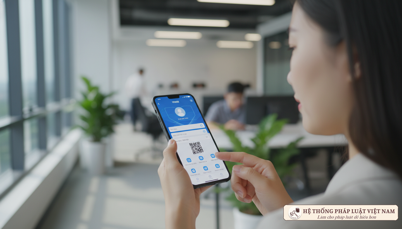 Ứng dụng định danh điện tử VNeID Sử dụng ứng dụng VNeID tra cứu thông tin