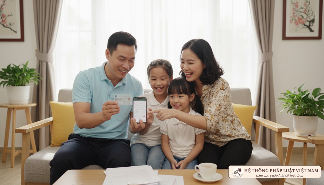 Gia đình Việt Nam tham gia Bảo hiểm y tế