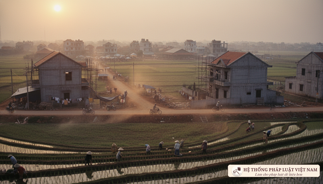 Đất nông nghiệp ven đô năm 2004