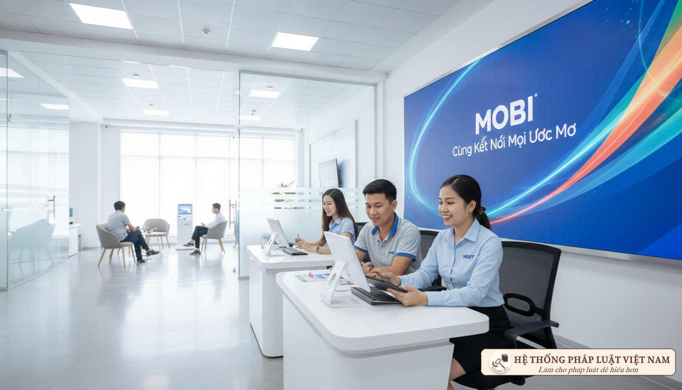 Điểm giao dịch viễn thông hiện đại tại Việt Nam