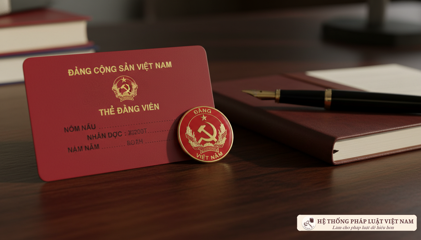 Thẻ Đảng viên và Huy hiệu Đảng