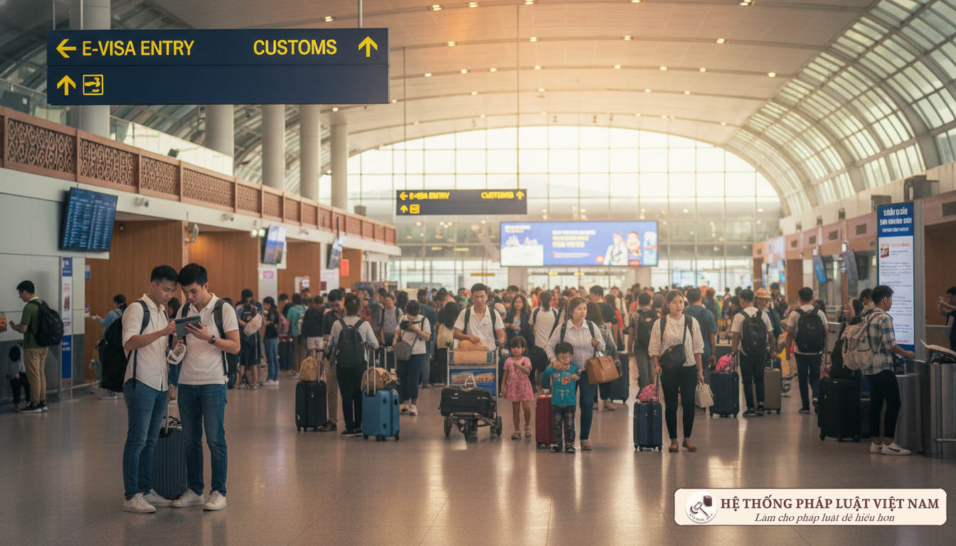 Cửa khẩu quốc tế Việt Nam áp dụng e-visa