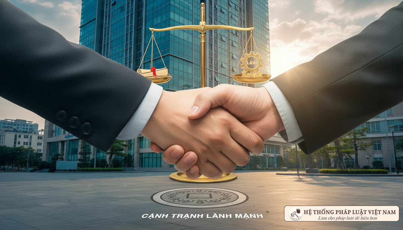 Biểu tượng cạnh tranh công bằng trong kinh tế