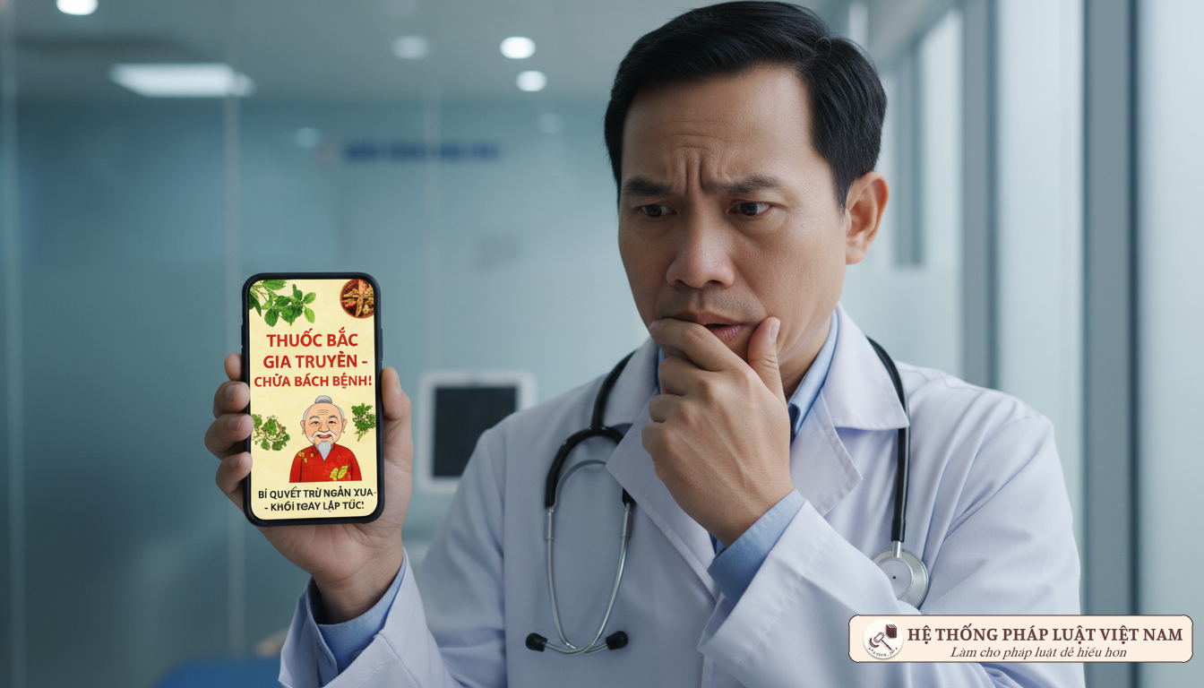 Bộ Y tế &#039;tuyên chiến&#039; với quảng cáo thuốc cổ truyền giả danh bác sĩ: Những quy định mới nhất tại Công văn 1771/BYT-YDCT
