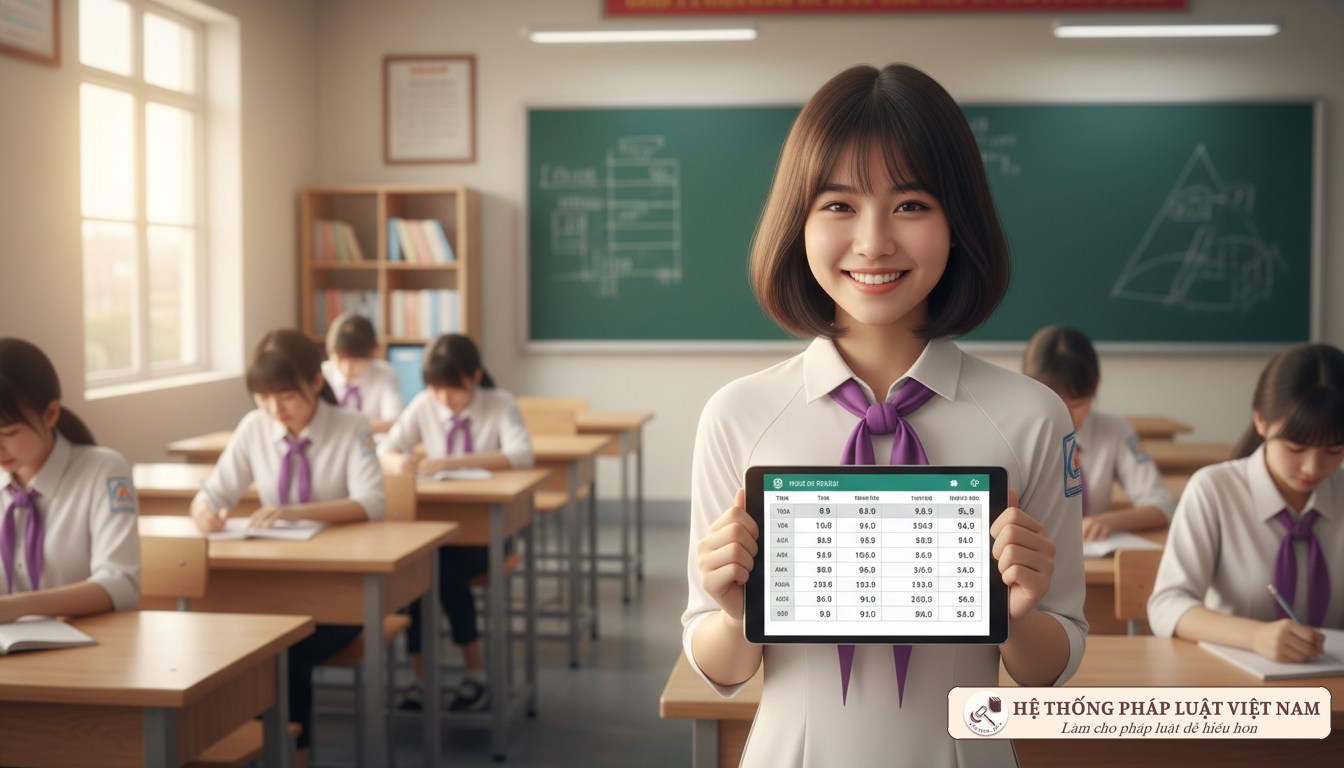 Cách tính điểm trung bình cả năm 2026: Bí quyết đạt loại Tốt cho học sinh THCS, THPT
