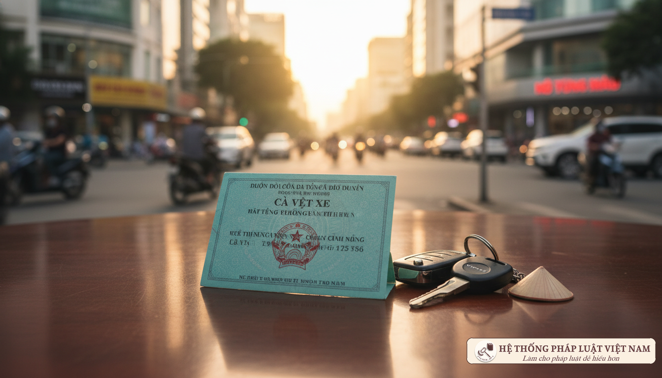 Giấy tờ xe và chìa khóa ô tô