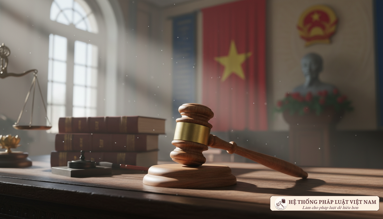 Biểu tượng công lý và pháp luật Việt Nam