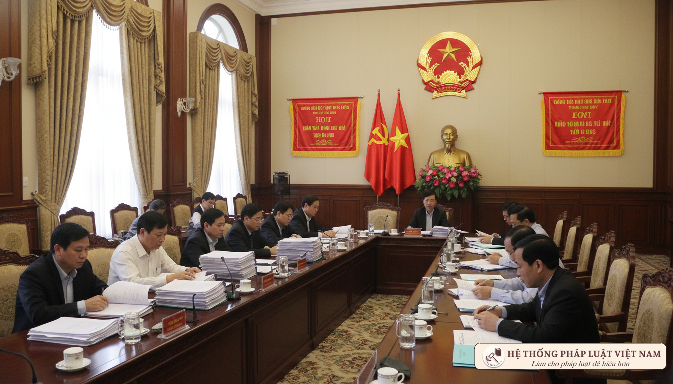 Họp triển khai công tác cán bộ năm 2012