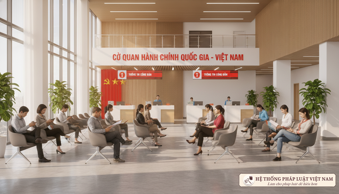 Quy trình làm CCCD gắn chip trực tiếp Thủ tục làm Căn cước công dân tại cơ quan công an