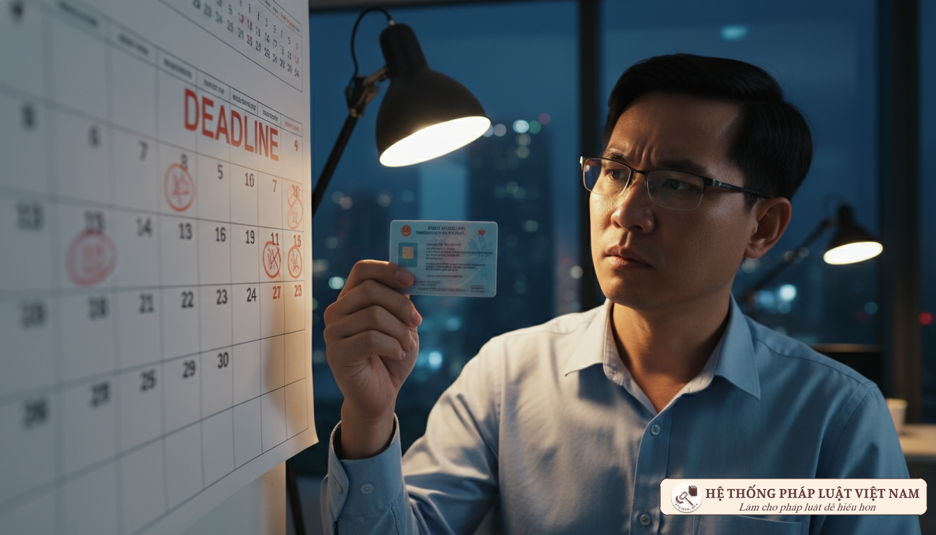 Căn cước công dân hết hạn: Mốc tuổi bắt buộc và mức phạt mới nhất bạn cần biết

