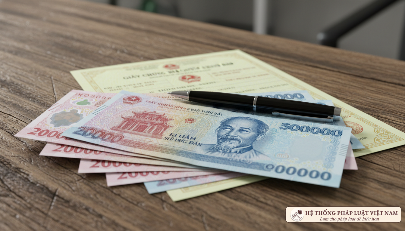 Nghĩa vụ tài chính khi làm Sổ đỏ