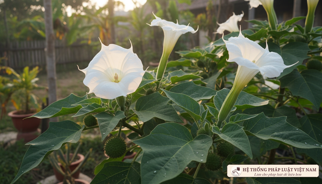 Cà độc dược Datura metel