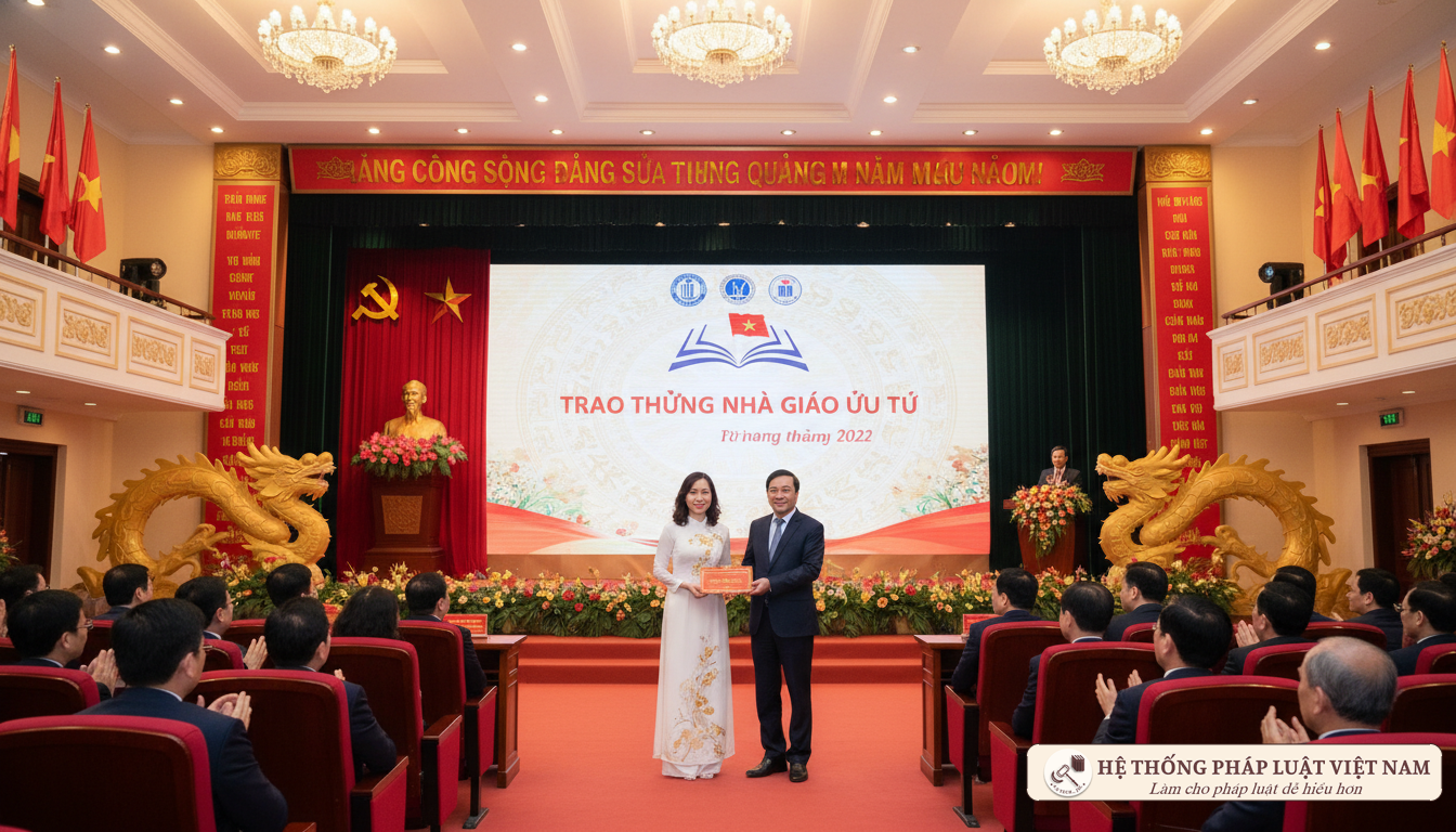 Cập nhật 9 danh hiệu thi đua, khen thưởng mới nhất ngành Giáo dục từ năm 2026
