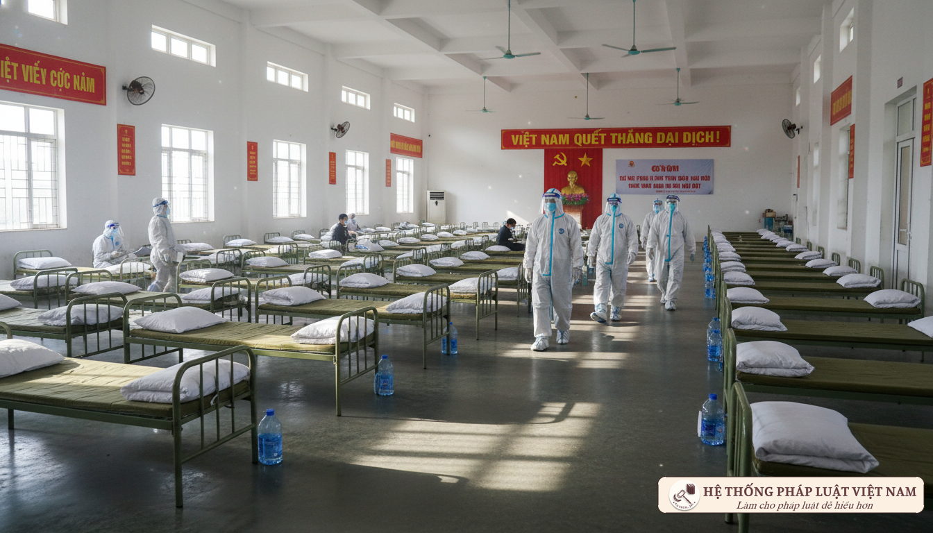 Khu cách ly tập trung tại Việt Nam 2020