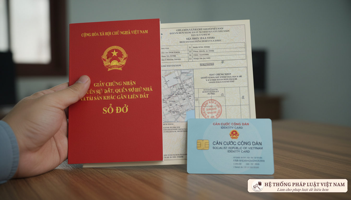 Cập nhật Sổ đỏ: Thêm trường hợp được xác nhận thay đổi số định danh cá nhân
