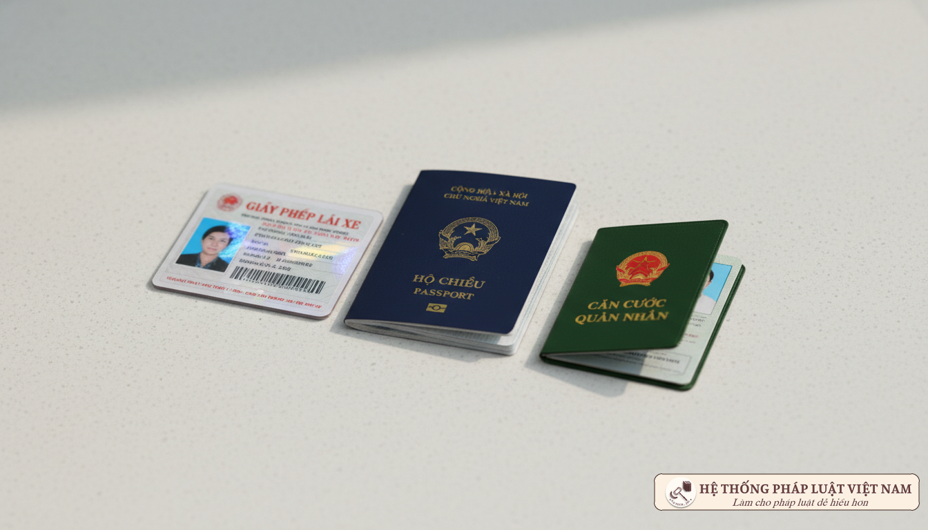 Các loại giấy tờ tùy thân đi máy bay