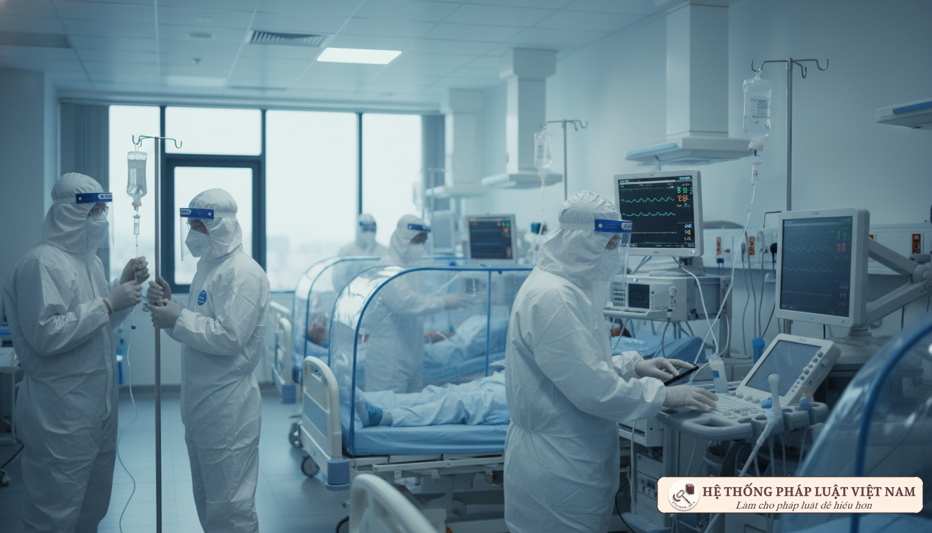 Lực lượng y tế tuyến đầu nỗ lực phòng chống dịch COVID-19