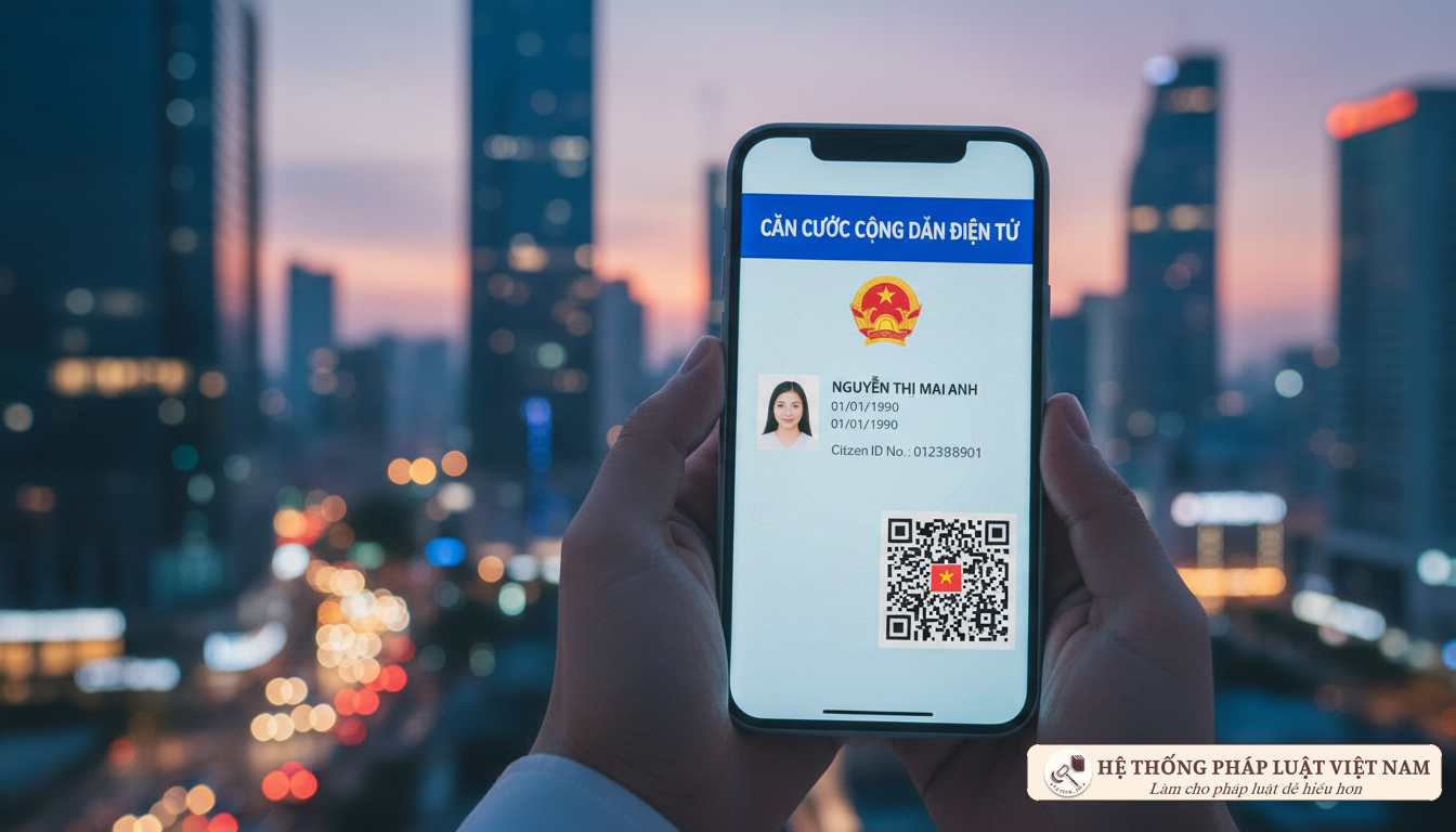 Sử dụng dữ liệu hộ tịch điện tử trên điện thoại