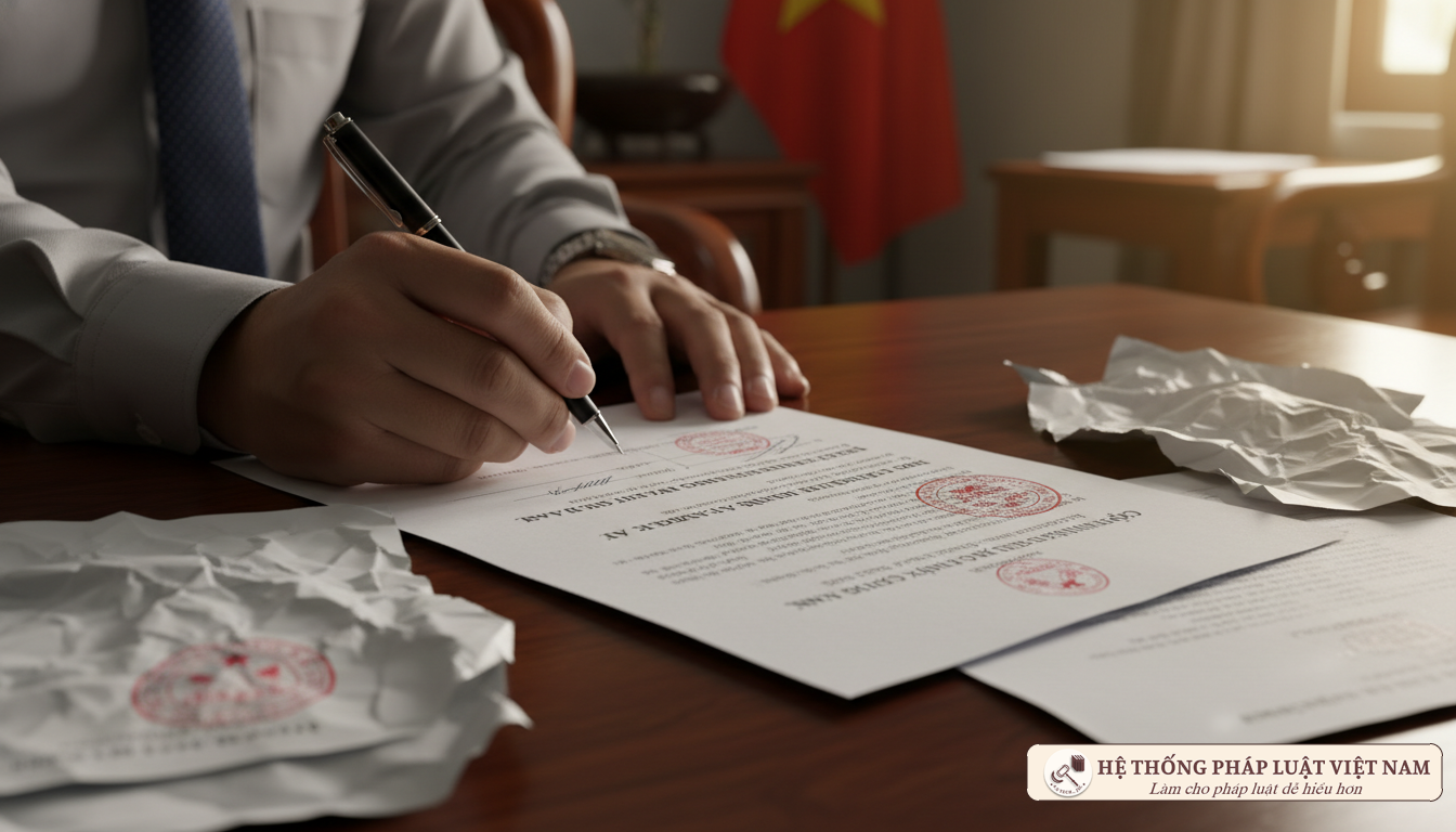 Ký hợp đồng đấu giá đất