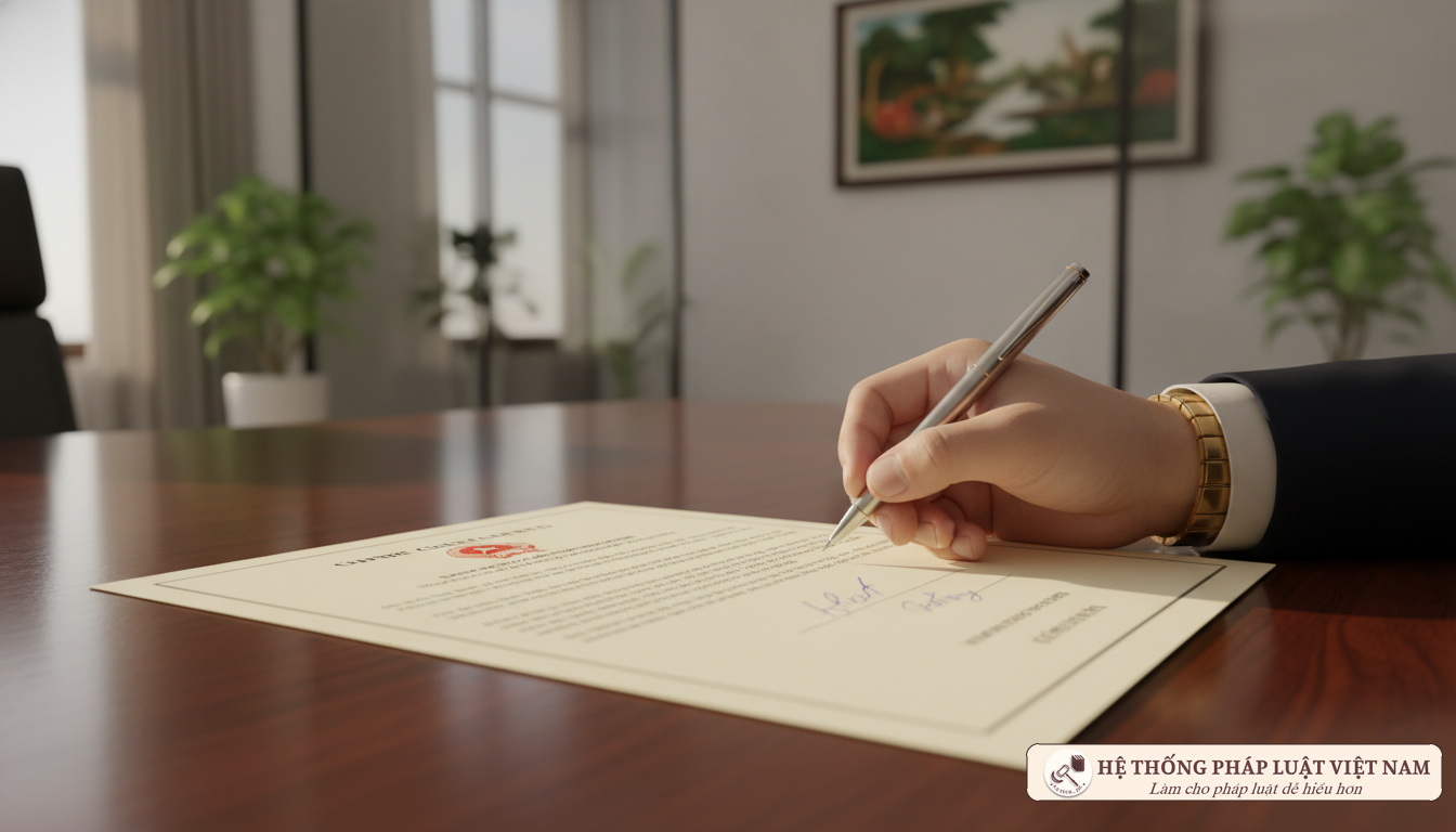 Ký kết hợp đồng làm việc viên chức