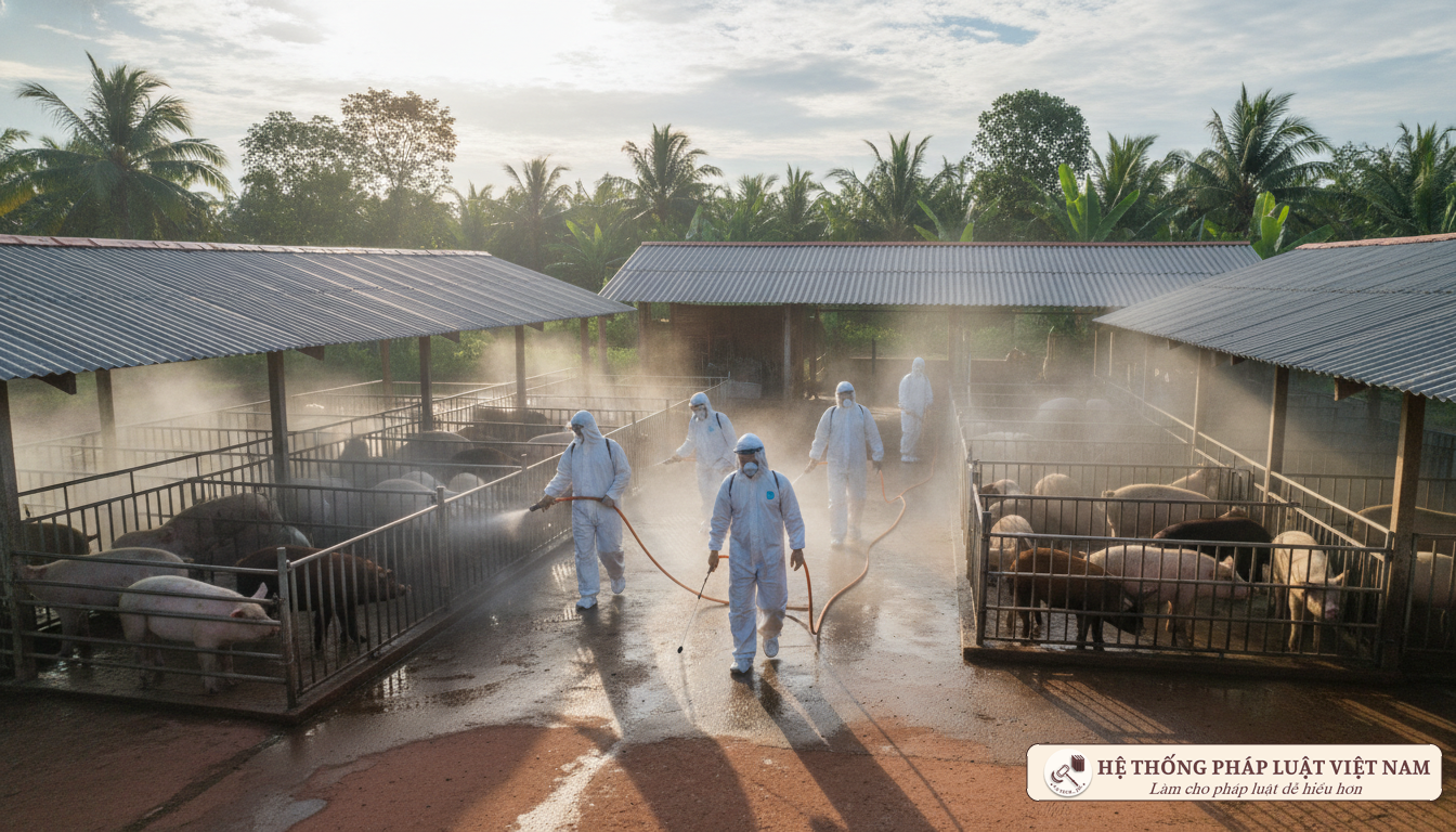 Công tác phòng chống dịch tả lợn Châu Phi
