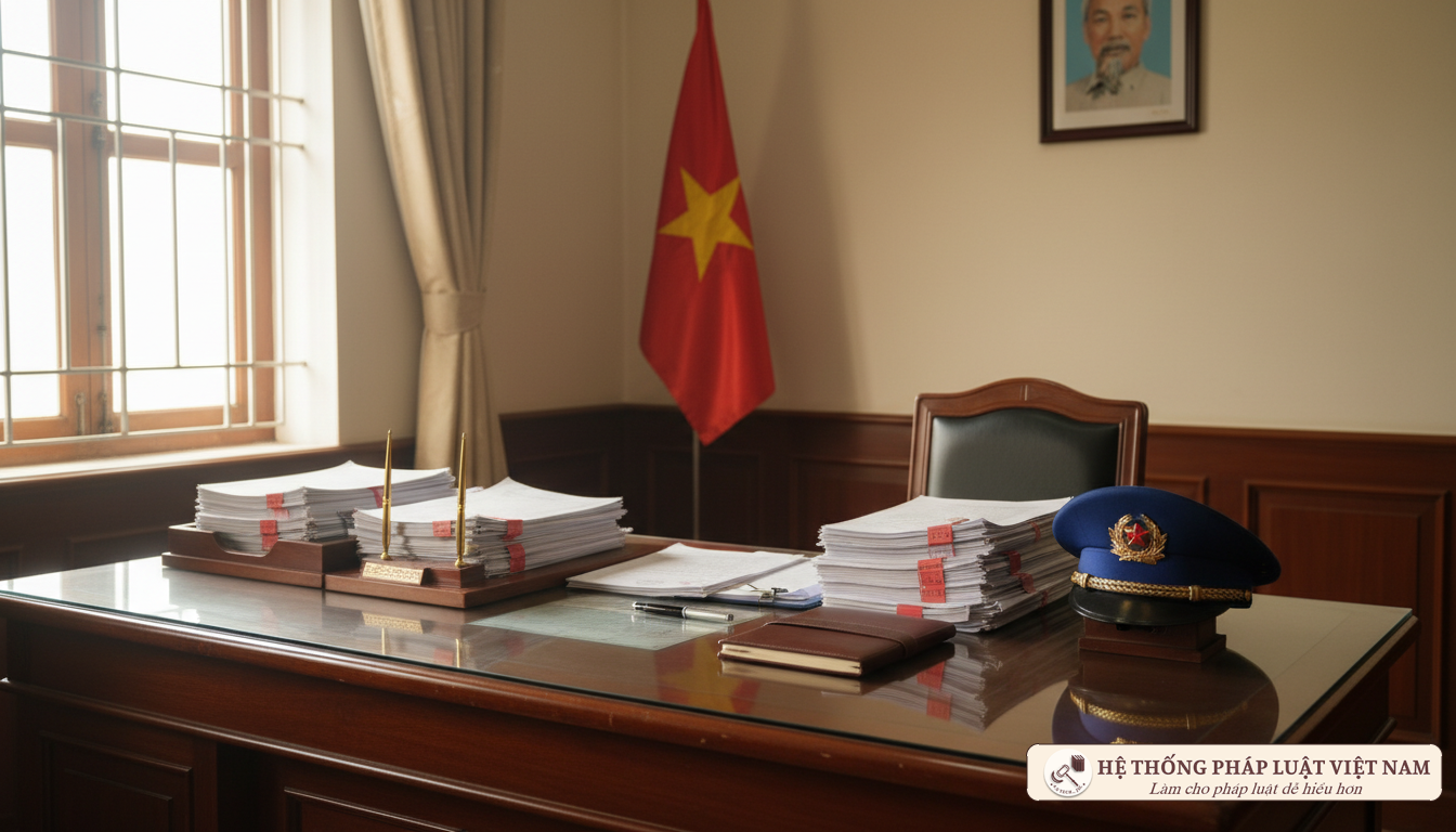 Hồ sơ nghiệp vụ và công tác hành chính công an