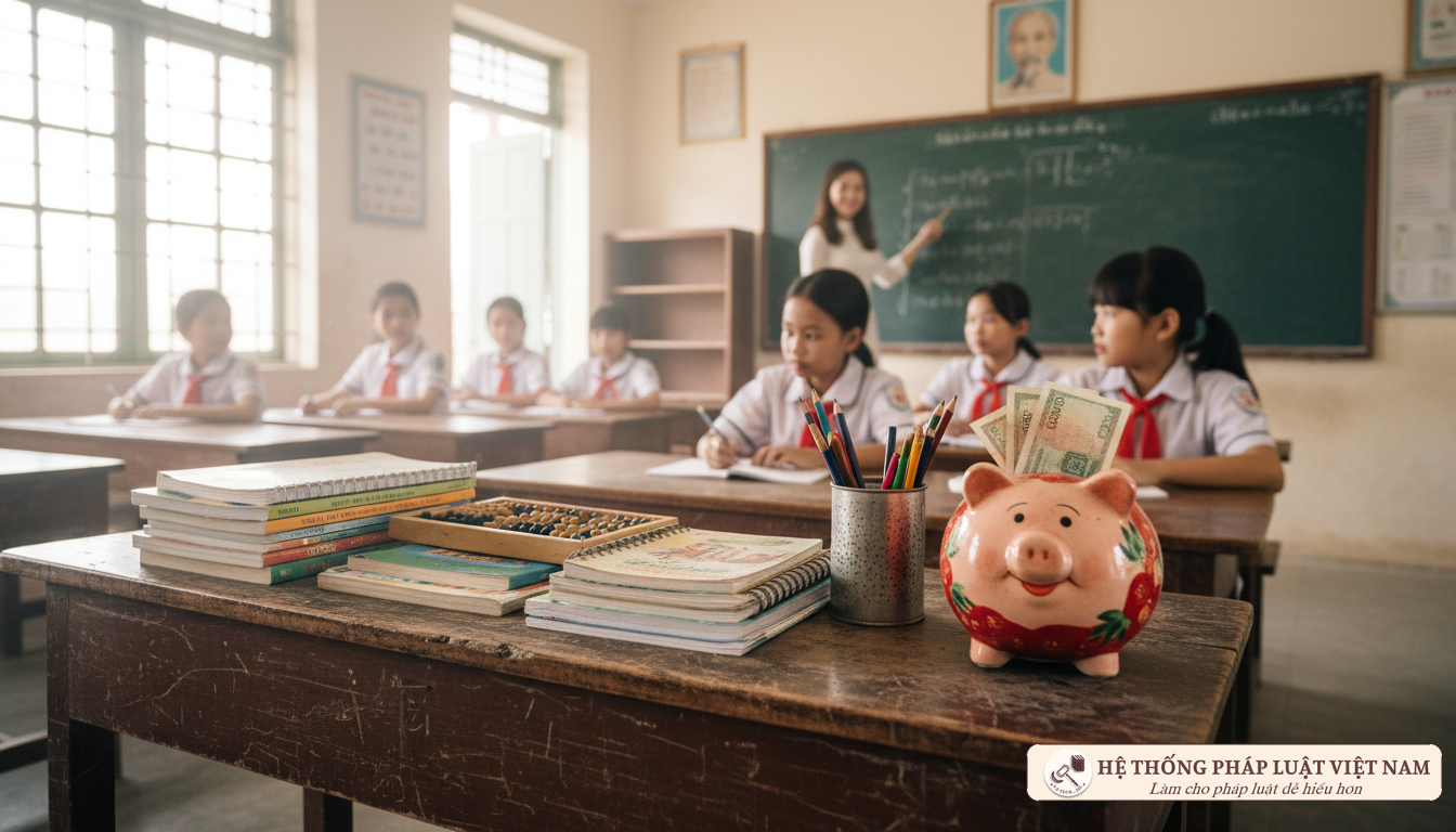 Lớp học và vấn đề học phí