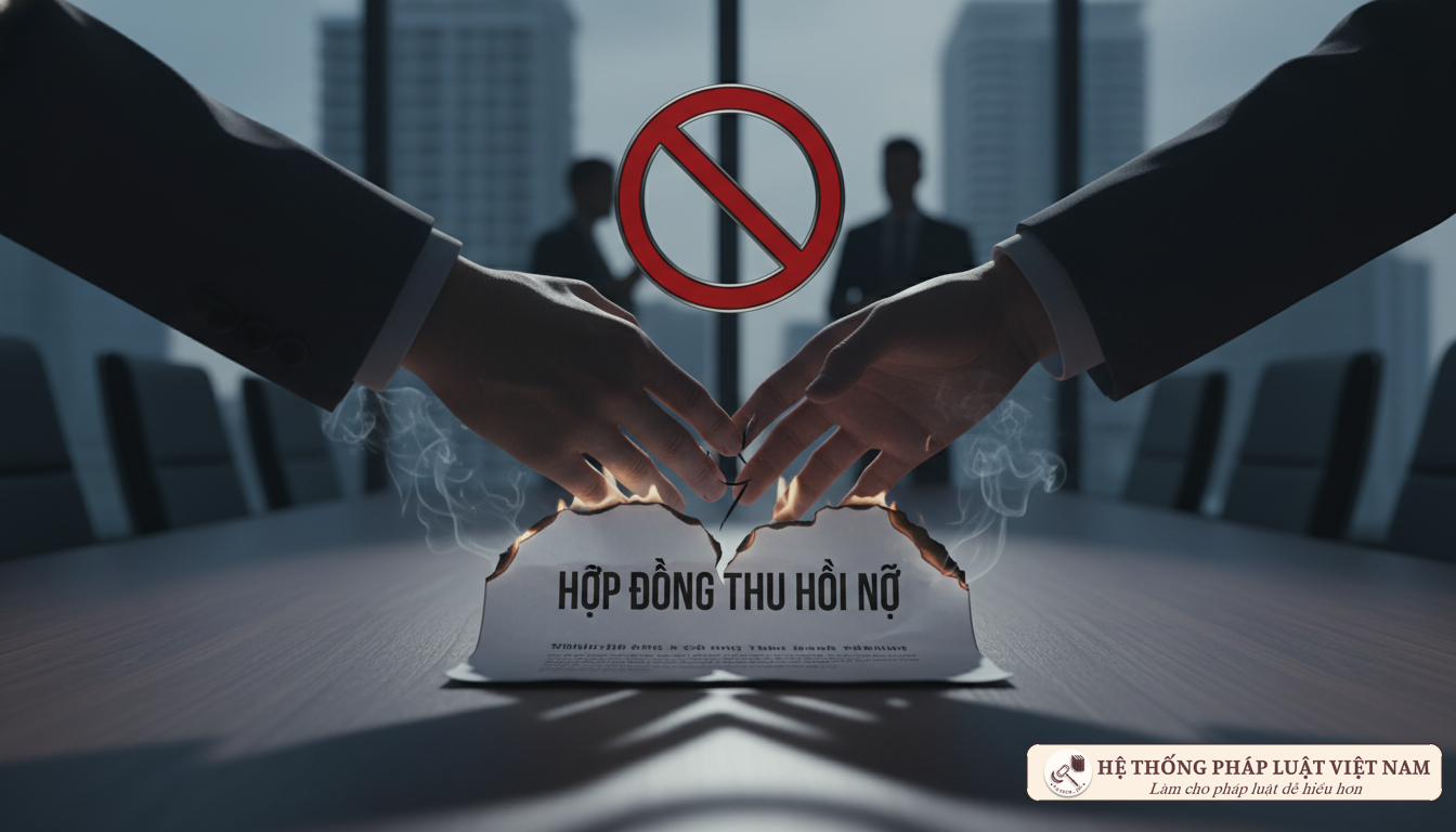 Cấm kinh doanh dịch vụ đòi nợ thuê từ 2021