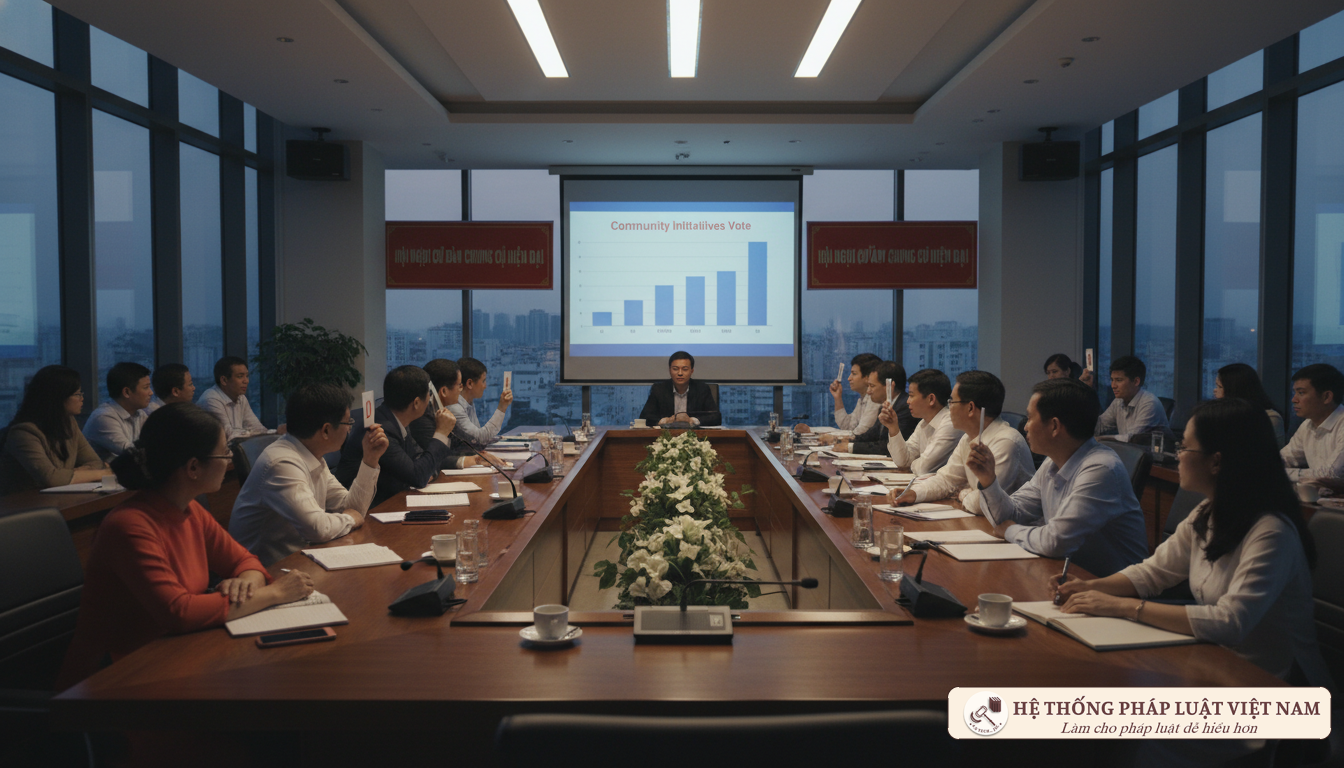 Hội nghị nhà chung cư lần đầu